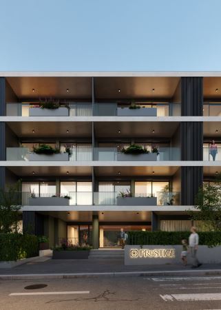 Apartamento T1 - PRESTIGE - varanda (Sul) e garagem - à futura linha de metro Rubi - Santa Marinha