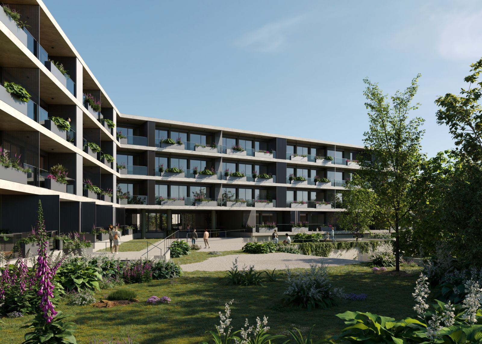 Apartamento T1 - PRESTIGE - varanda (Sudeste) e garagem - à futura linha de metro Rubi - Santa Marinha