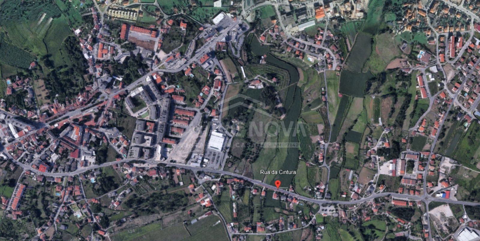 Terreno loteado com projecto aprovado para construção de 22 Moradias e Espaço Industrial - Amares, Braga