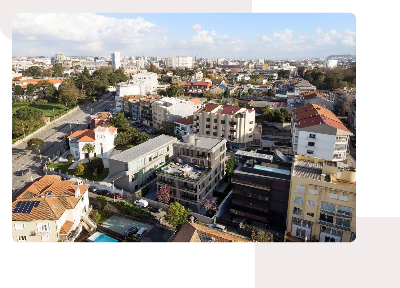 Penthouse T4, na Zona da Foz, com Terraço e Jacuzzi