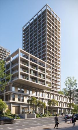 T2 no 5º Piso, com Terraço e Varandas no Empreendimento Fernão Magalhães, 127