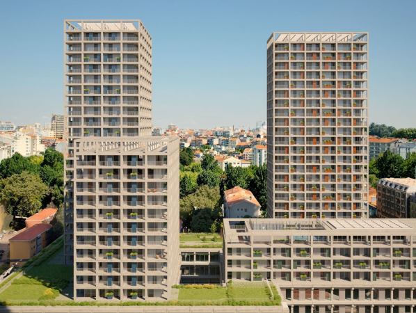 T2 no 5º Piso, com Terraço e Varandas no Empreendimento Fernão Magalhães, 127