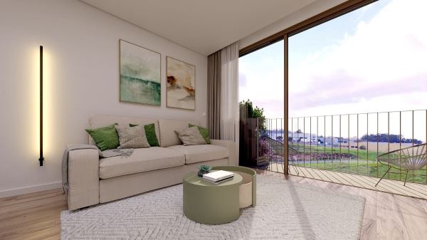 Apartamento T1 novo, jardins da seara 