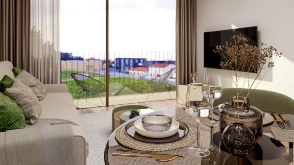 Apartamento T1 novo, jardins da seara 