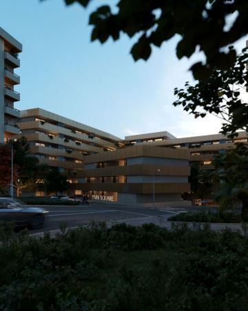 Apartamento T0 Evolutivo Novo, com varanda e Lugar de Garagem na Avenida da República, V. N. Gaia