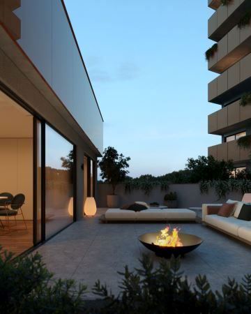 Apartamento T0 Evolutivo Novo, com varanda e Lugar de Garagem na Avenida da República, V. N. Gaia