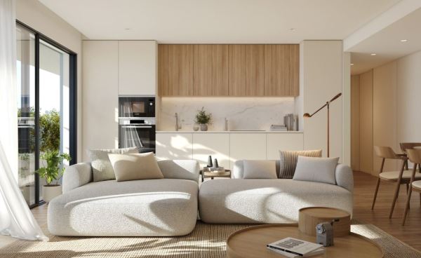 Apartamento T0 Evolutivo Novo, com varanda e Lugar de Garagem na Avenida da República, V. N. Gaia