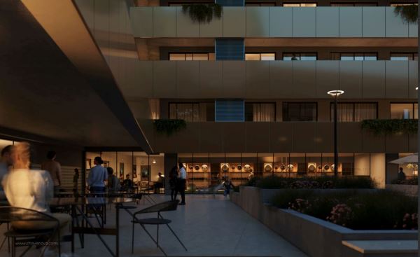 Apartamento T0 Evolutivo Novo, com varanda e Lugar de Garagem na Avenida da República, V. N. Gaia