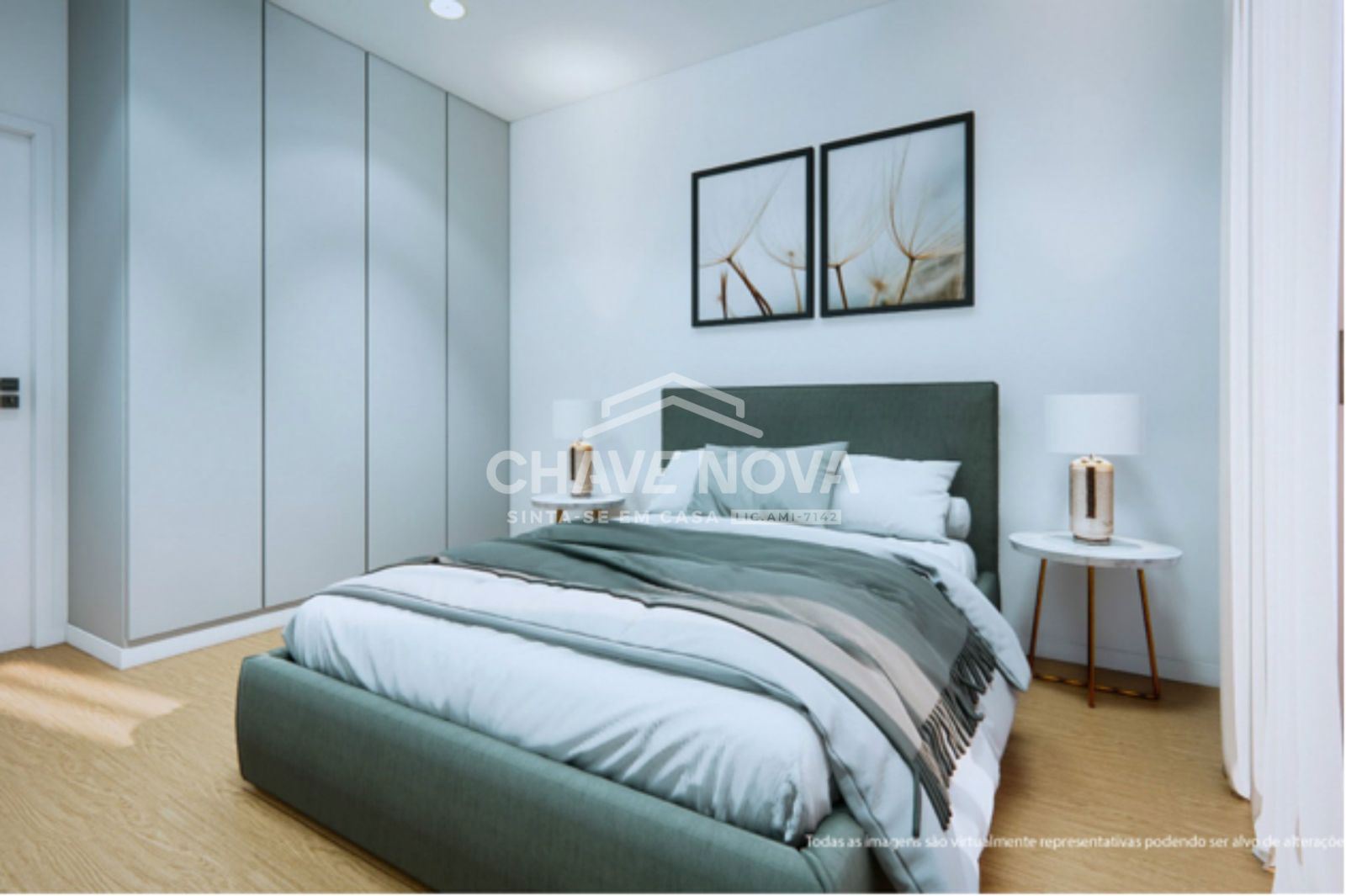 Apartamento T3 novo, urbanização Quinta do Mosteiro, Moreira