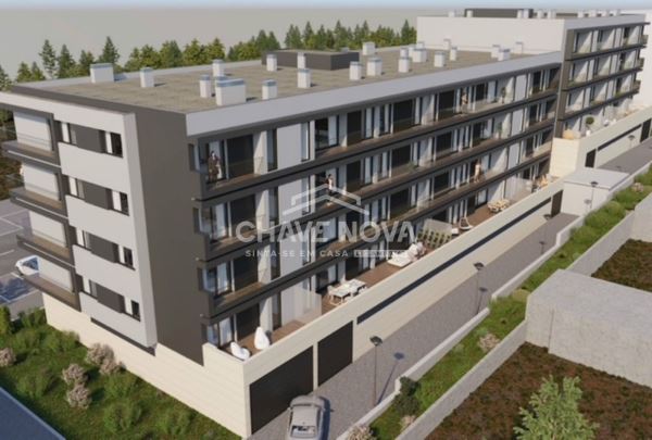 Apartamento T3 novo, urbanização Quinta do Mosteiro, Moreira