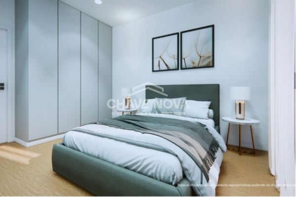 Apartamento T3 novo, urbanização Quinta do Mosteiro, Moreira