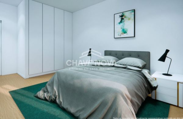 Apartamento T3 novo, urbanização Quinta do Mosteiro, Moreira