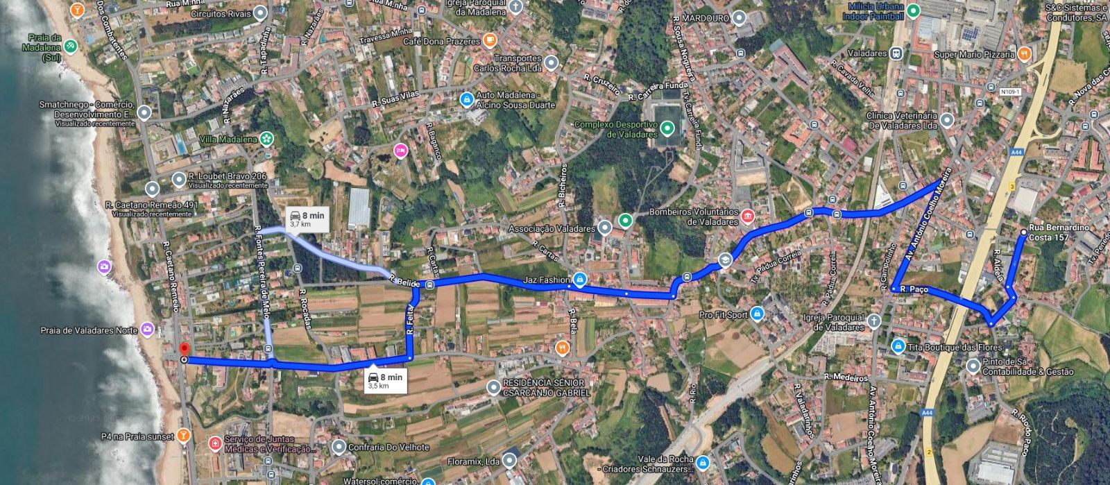 Terreno para Venda em Gulpilhares e Valadares