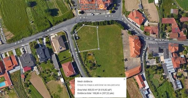 Land for sale in Santa Maria da Feira, Portugal — €75,000