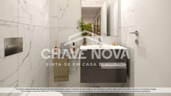 Apartamento T2+1 Novo, Águas Santas