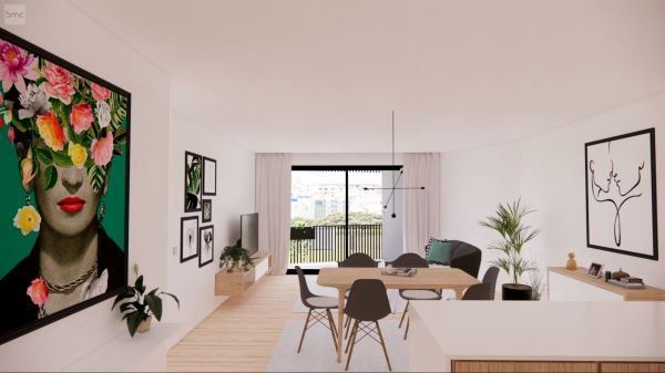 Apartamento T1 em Leça da Palmeira - Las Palmeras de Leça