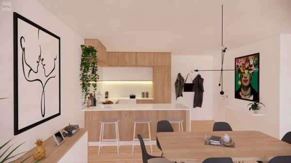 Apartamento T1 em Leça da Palmeira - Las Palmeras de Leça