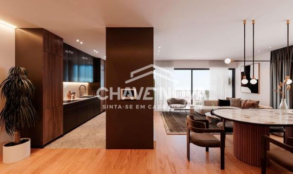 Apartamento T2 c/ varanda- Empreendimento THE LINE - Boavista