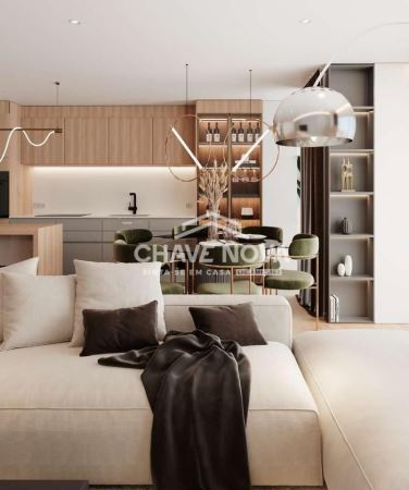 Apartamento T2 c/ varanda- Empreendimento THE LINE - Boavista