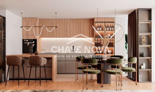 Apartamento T2 garagem box - Empreendimento THE LINE - Boavista