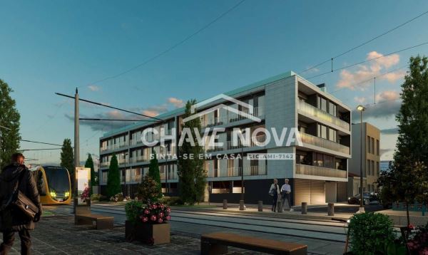 Apartamento T2 garagem box - Empreendimento THE LINE - Boavista