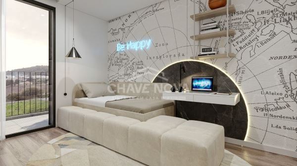 Apartamento T2 com Varanda e Lugar de garagem em Vila Nova de Gaia