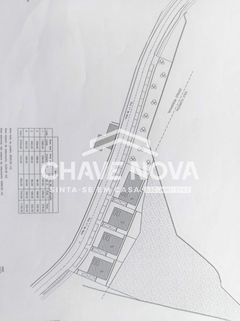 Terreno com PIP aprovado para construção em Lourosa S. M. da Feira