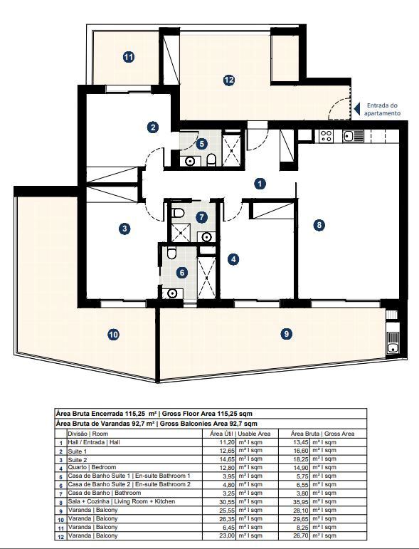 Apartamento T3 para Venda em Alvor Foto 20