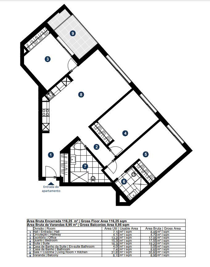 Apartamento T2 para Venda em Portimão Foto 19