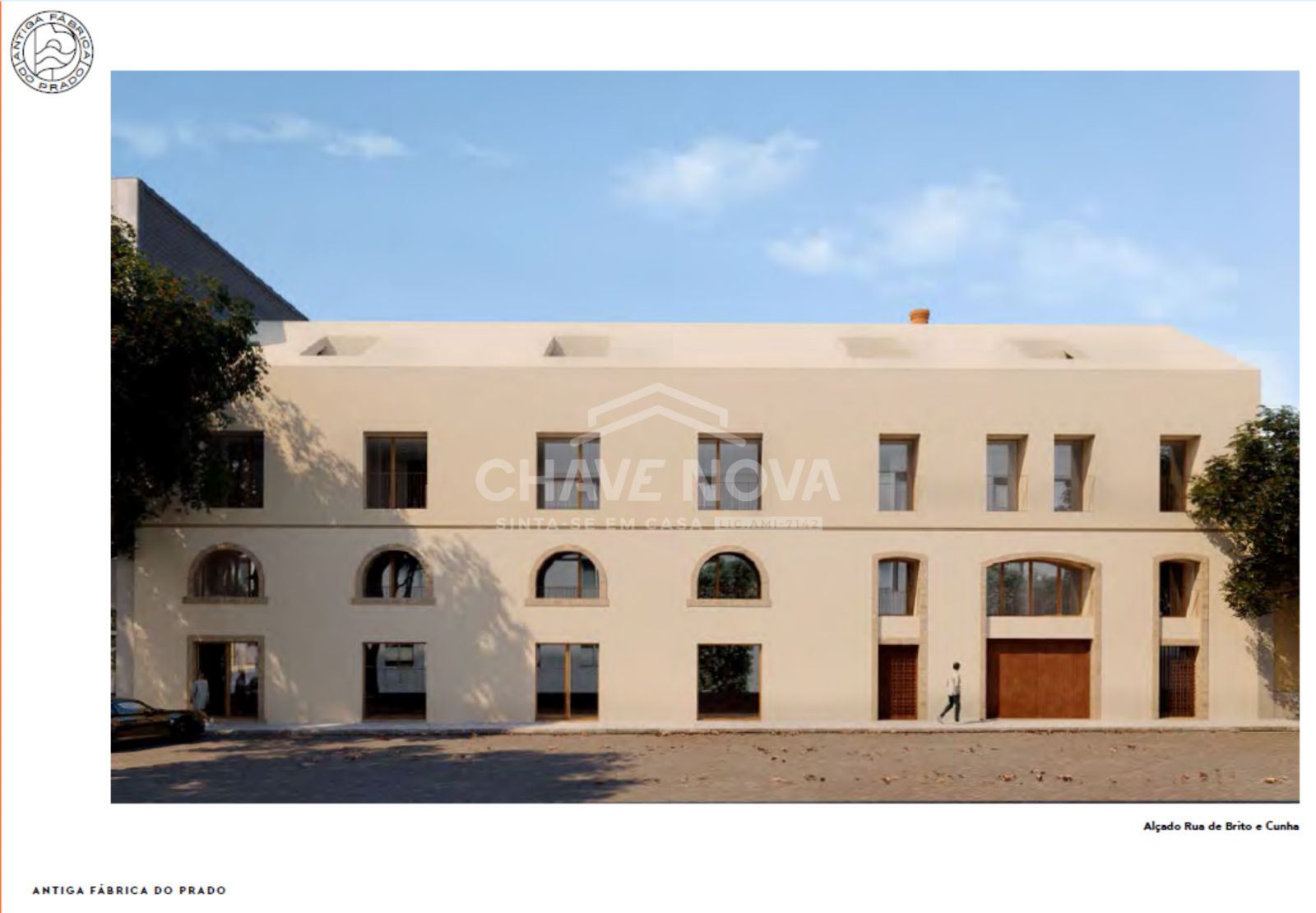 Apartamento T3 com jardim – Empreendimento de Luxo “A Antiga Fábrica do Prado”, Matosinhos Sul.