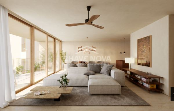 Apartamento T3 com jardim – Empreendimento de Luxo “A Antiga Fábrica do Prado”, Matosinhos Sul.