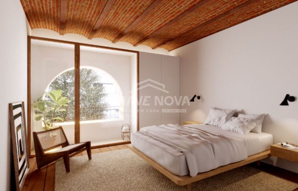 Apartamento T3 com jardim – Empreendimento de Luxo “A Antiga Fábrica do Prado”, Matosinhos Sul.