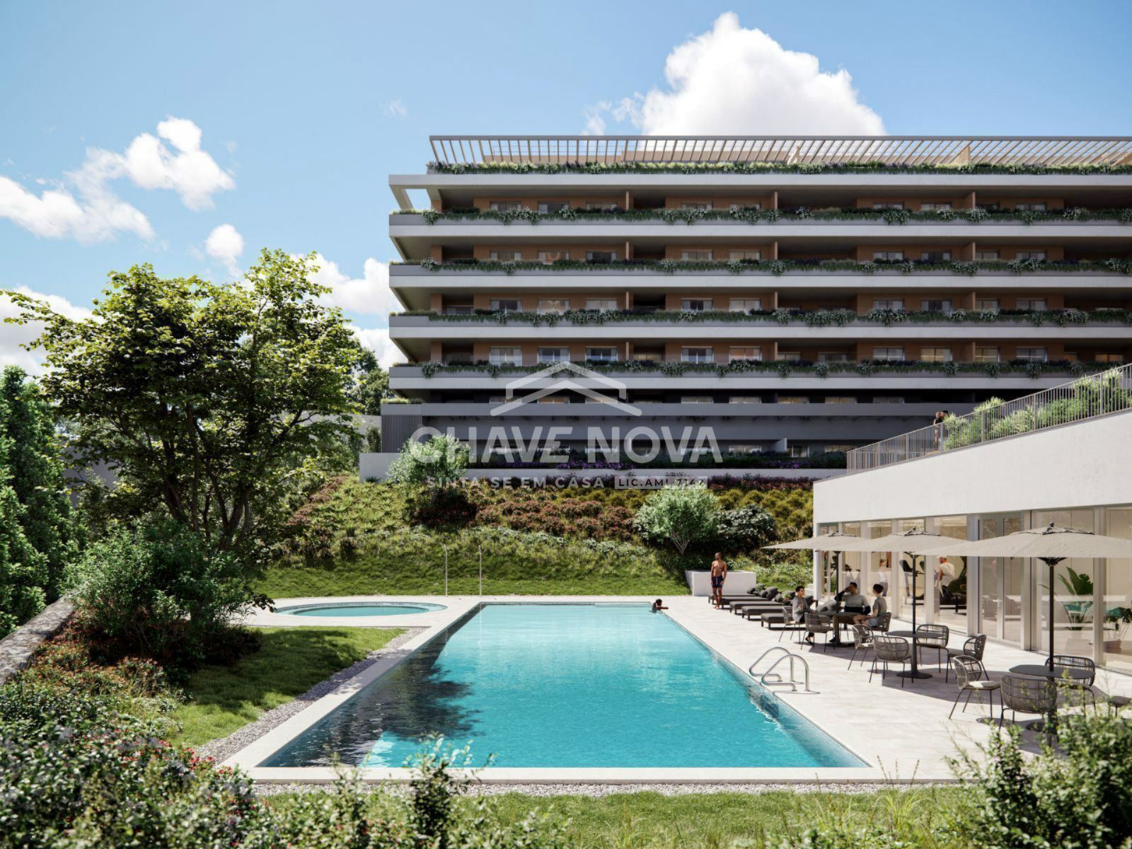 Apartamento T3 c/  varanda- Verde Vale Maia