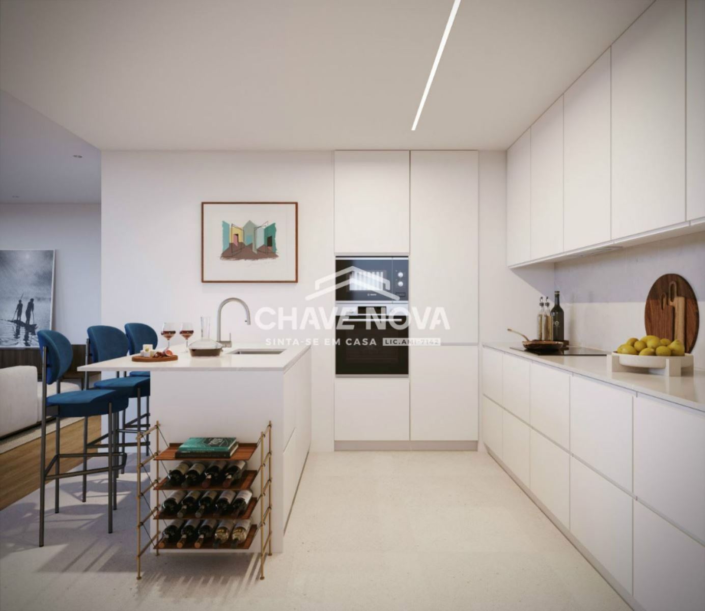 Apartamento T3 c/  varanda- Verde Vale Maia