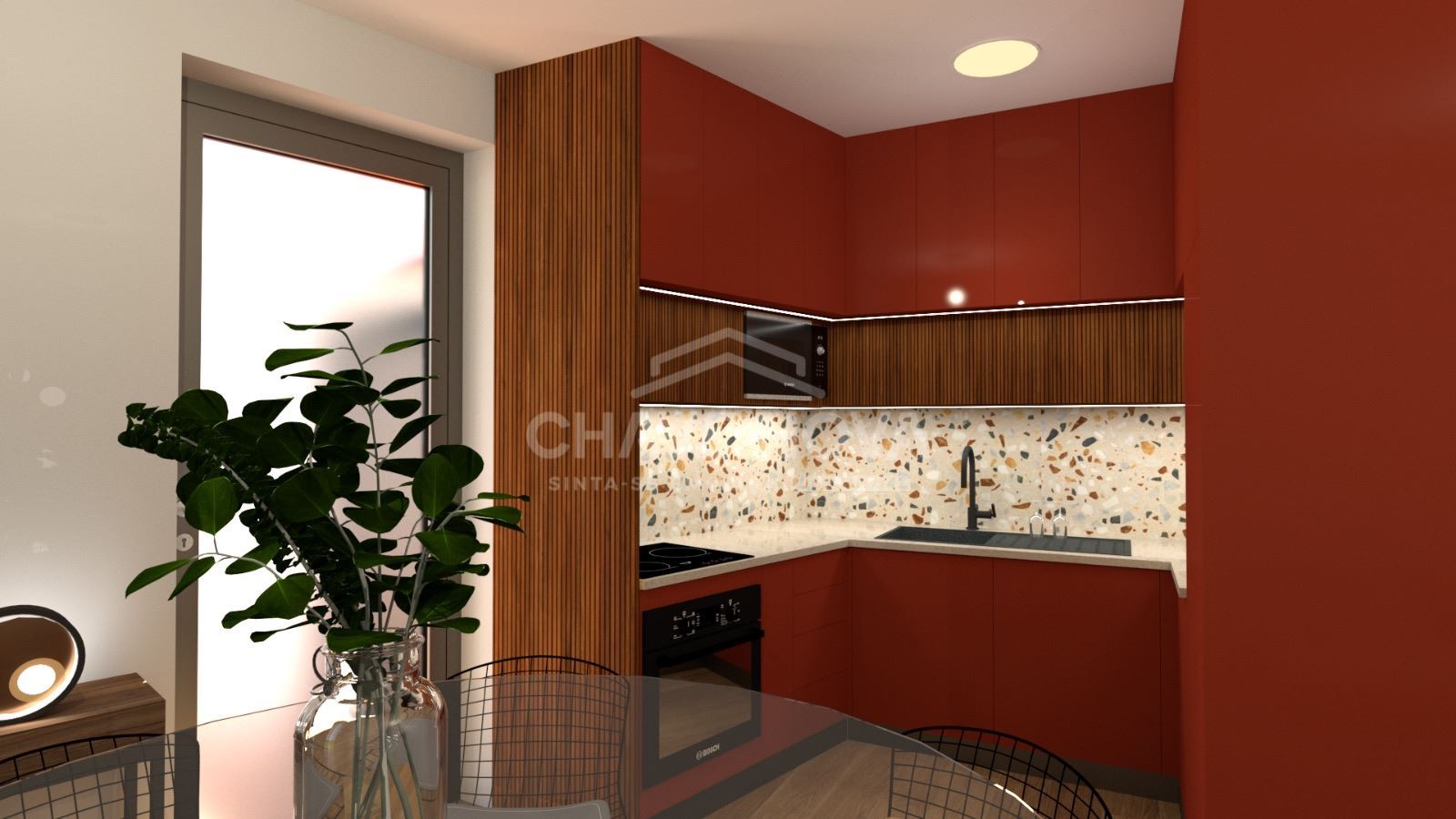 Moradia T2 Remodelada  São Caetano Vilar Paraiso 