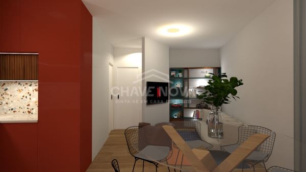 Moradia T2 Remodelada  São Caetano Vilar Paraiso 