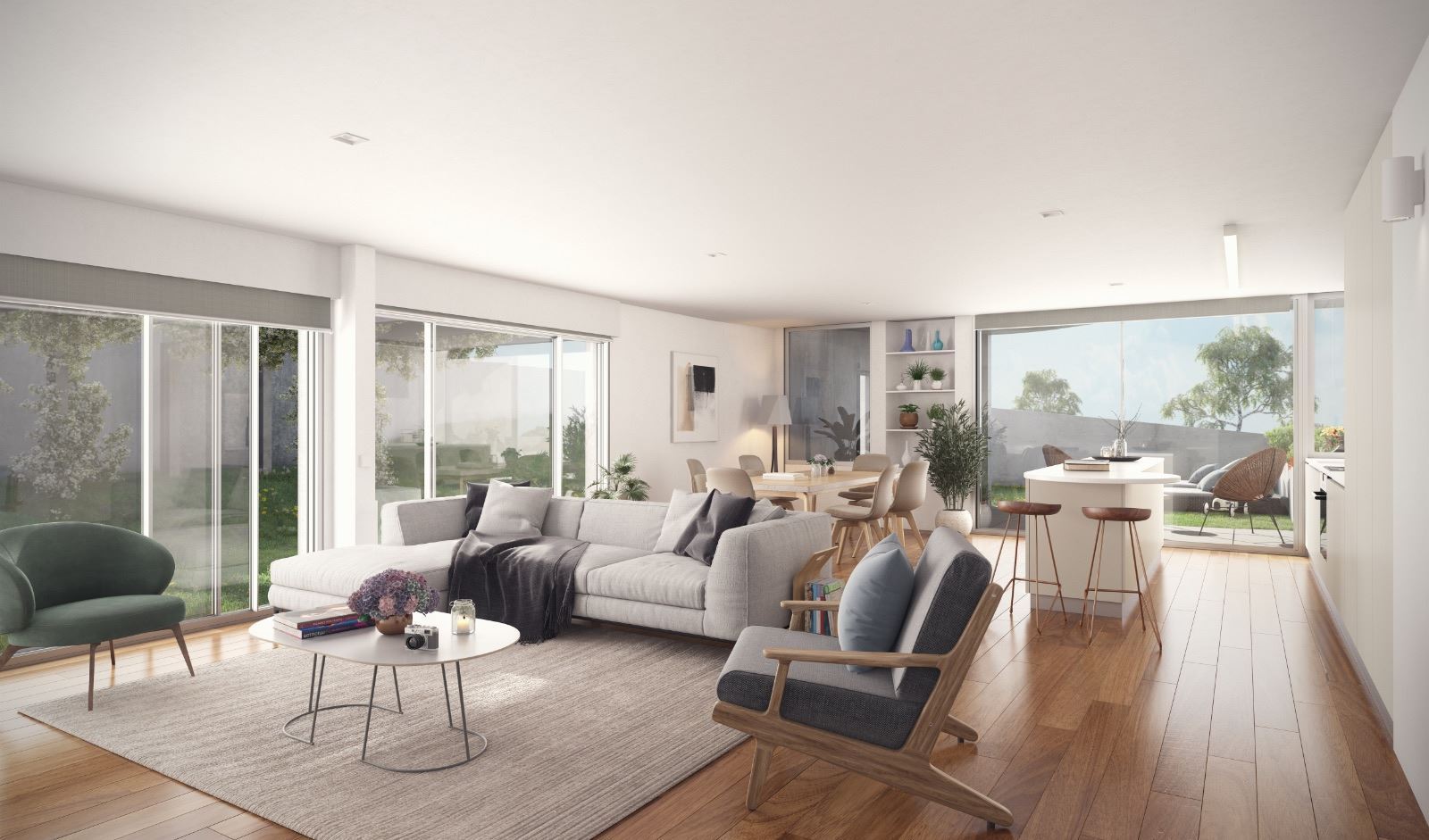 Luxuoso T3 em Empreendimento Junto a Avenida da Boavista.