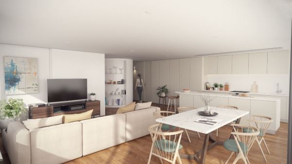 Luxuoso T3 em Empreendimento Junto a Avenida da Boavista.