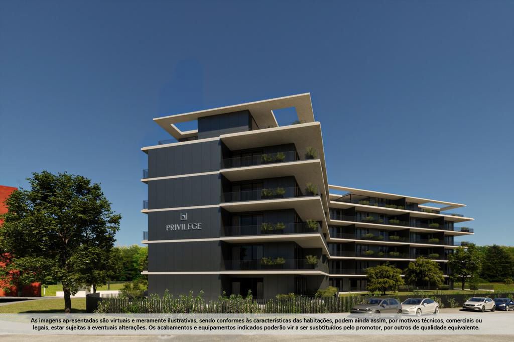 Apartamento T2 Novo c/ Lugar de Garagem e Arrumos em Santa Marinha (Coimbrões)