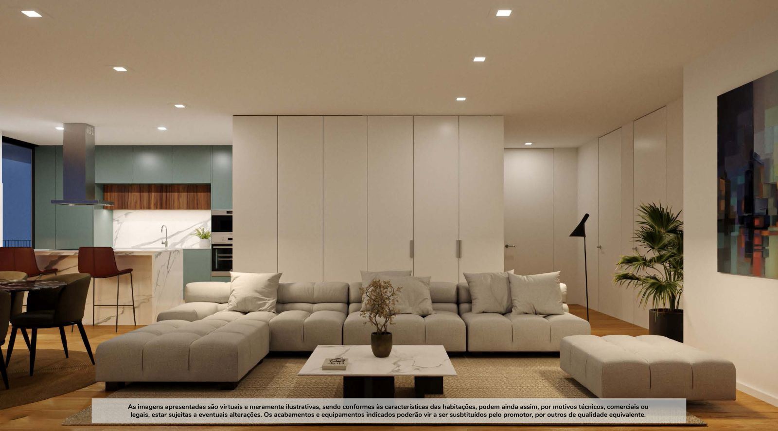 Apartamento T2 Novo c/ Lugar de Garagem e Arrumos em Santa Marinha (Coimbrões)