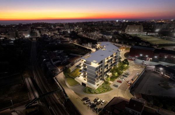 Apartamento T2 Novo c/ Lugar de Garagem e Arrumos em Santa Marinha (Coimbrões)