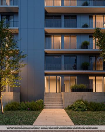 Apartamento T2 Novo c/ Lugar de Garagem e Arrumos em Santa Marinha (Coimbrões)