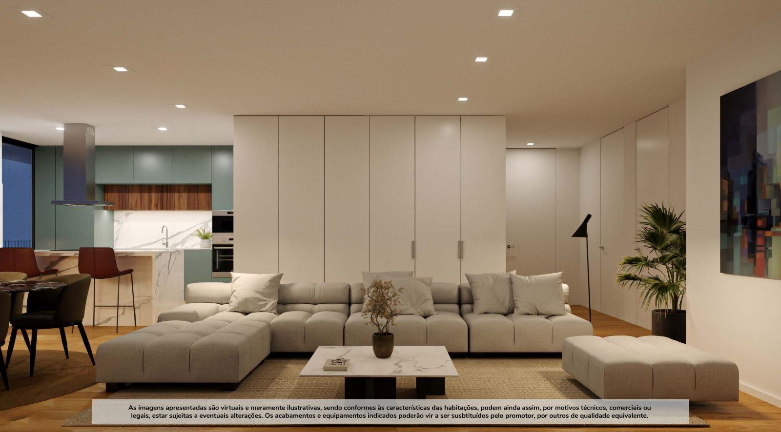 Apartamento T2 Novo c/ Lugar de Garagem Duplo e Arrumos em Santa Marinha (Coimbrões)
