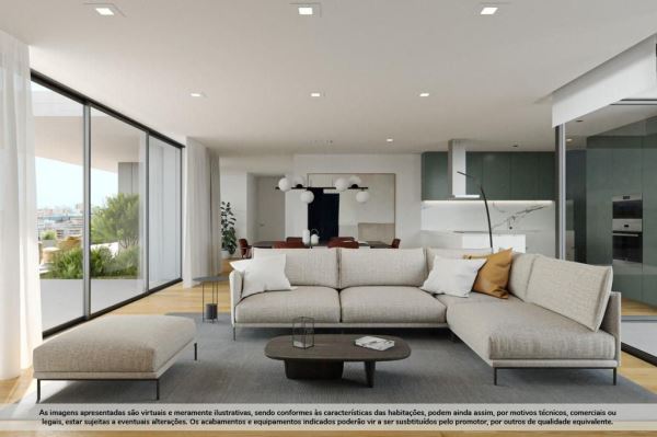 Apartamento T2 Novo c/ Lugar de Garagem Duplo e Arrumos em Santa Marinha (Coimbrões)