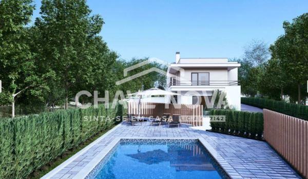 Moradia V4 Parceiros-Leiria Condomínio Fechado com Piscina