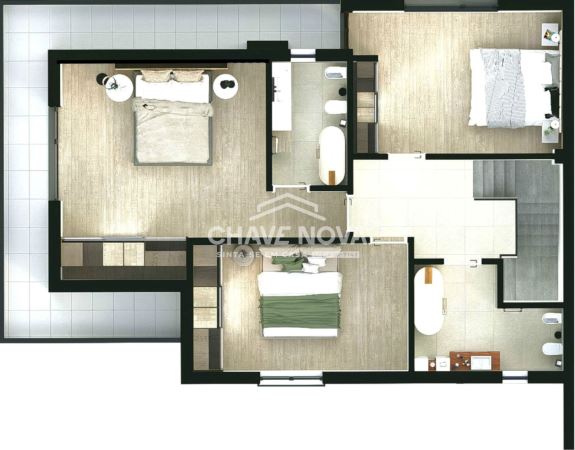 Moradia V4 Parceiros-Leiria Condomínio Fechado com Piscina