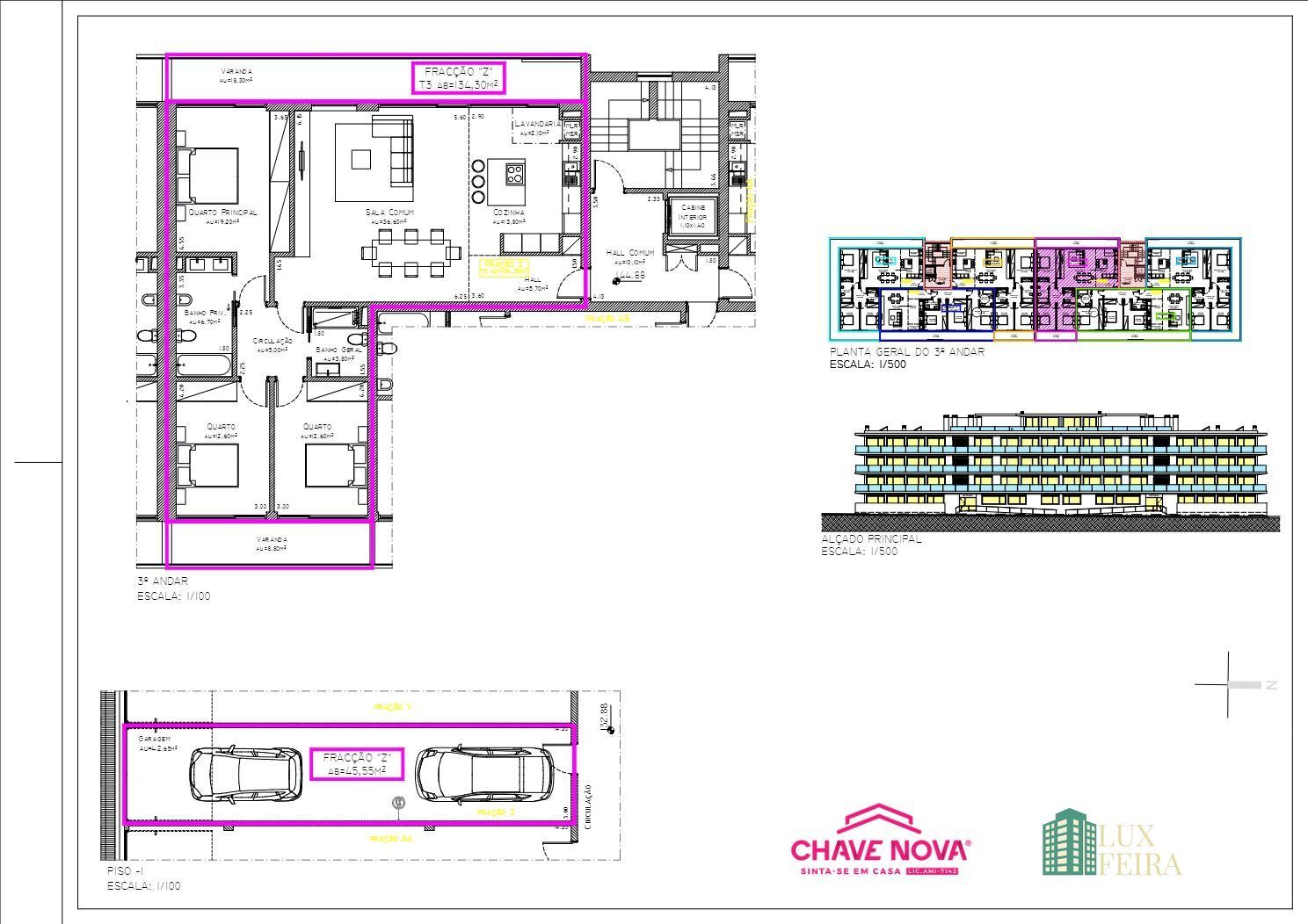 Apartamento T3 para Venda em Santa Maria da Feira, Travanca, Sanfins e Espargo