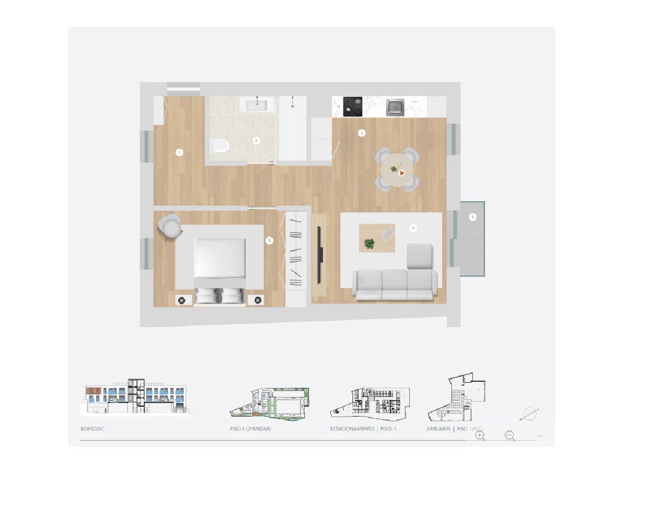Apartamento T2 para Venda em Cedofeita, Santo Ildefonso, Sé, Miragaia, São Nicolau e Vitória