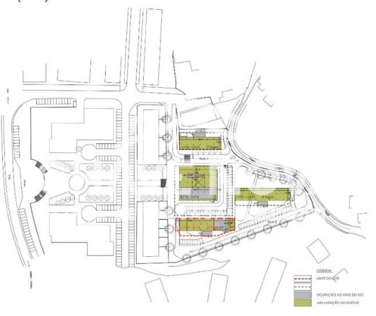 Lote de terreno para construção com projeto
