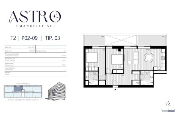 T2 Novo – Conclusão prevista para o primeiro semestre de 2026 | Leça da Palmeira T2 Novo – Conclusão prevista para o primeiro semestre de 2026 | Leça da Palmeira